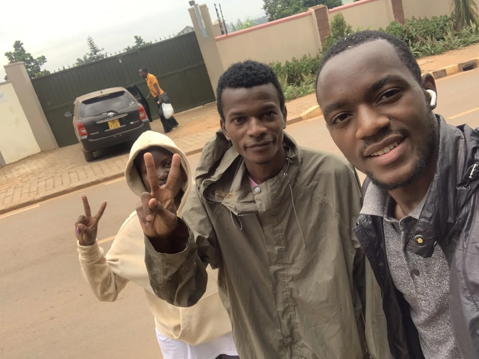 The baddest barber around kampala
